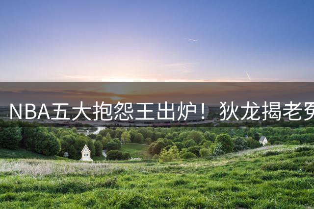 NBA五大抱怨王出炉！狄龙揭老冤家勒布朗领衔争议榜